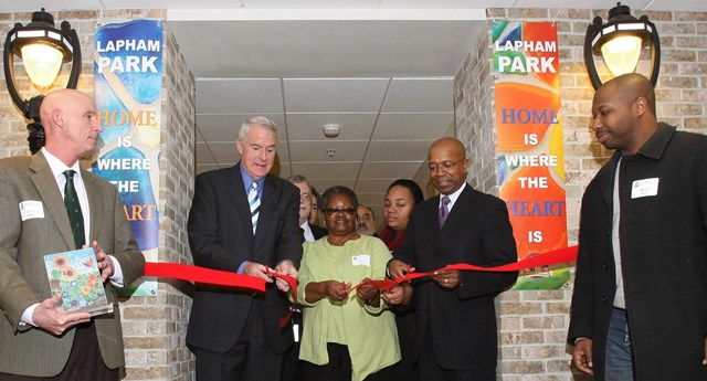 Lapham Park Ribbon Cutting